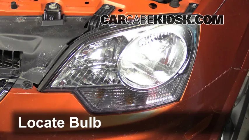 2009 Saturn Vue Red Line 3.6L V6 Lights Turn Signal - Front (replace bulb)